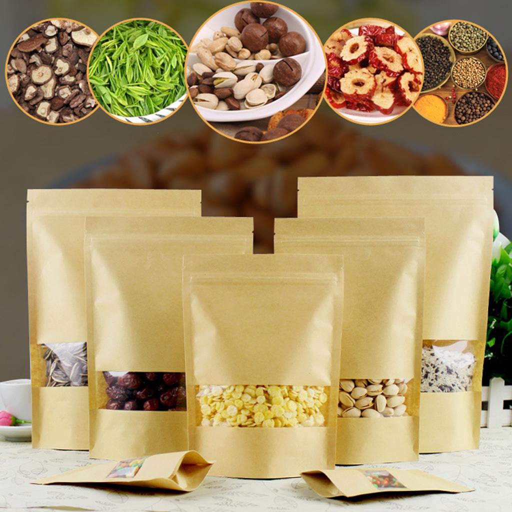 أكياس طعام كرافت مع نافذة أمام - مراجعة Food Storage Bag وسعره