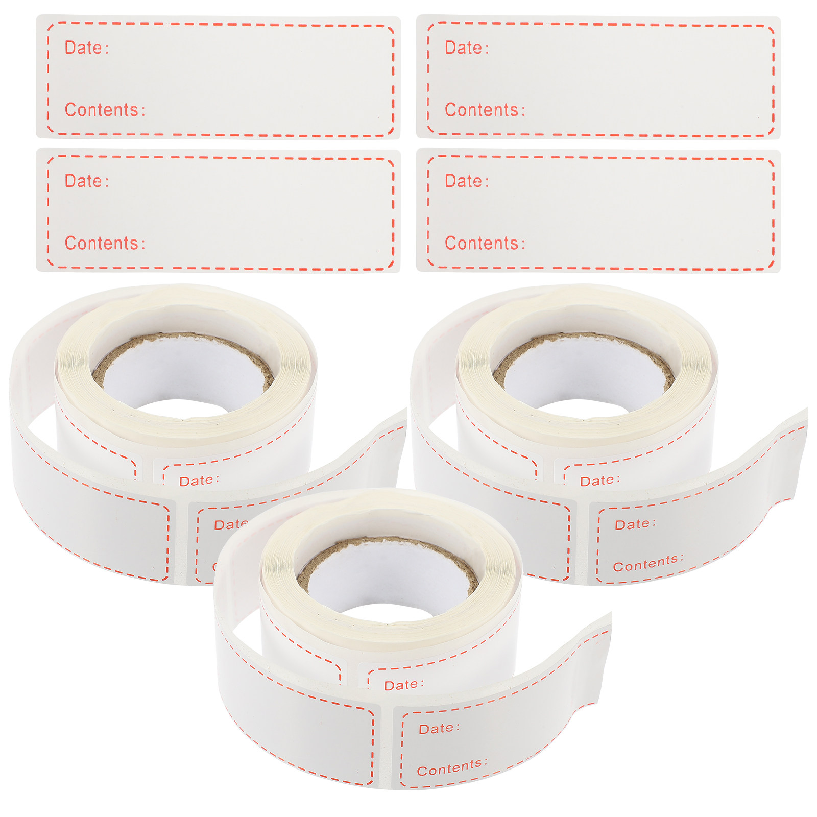 3 لفات من ملصقات الطعام القابل - مراجعة Food Storage Labels وسعره