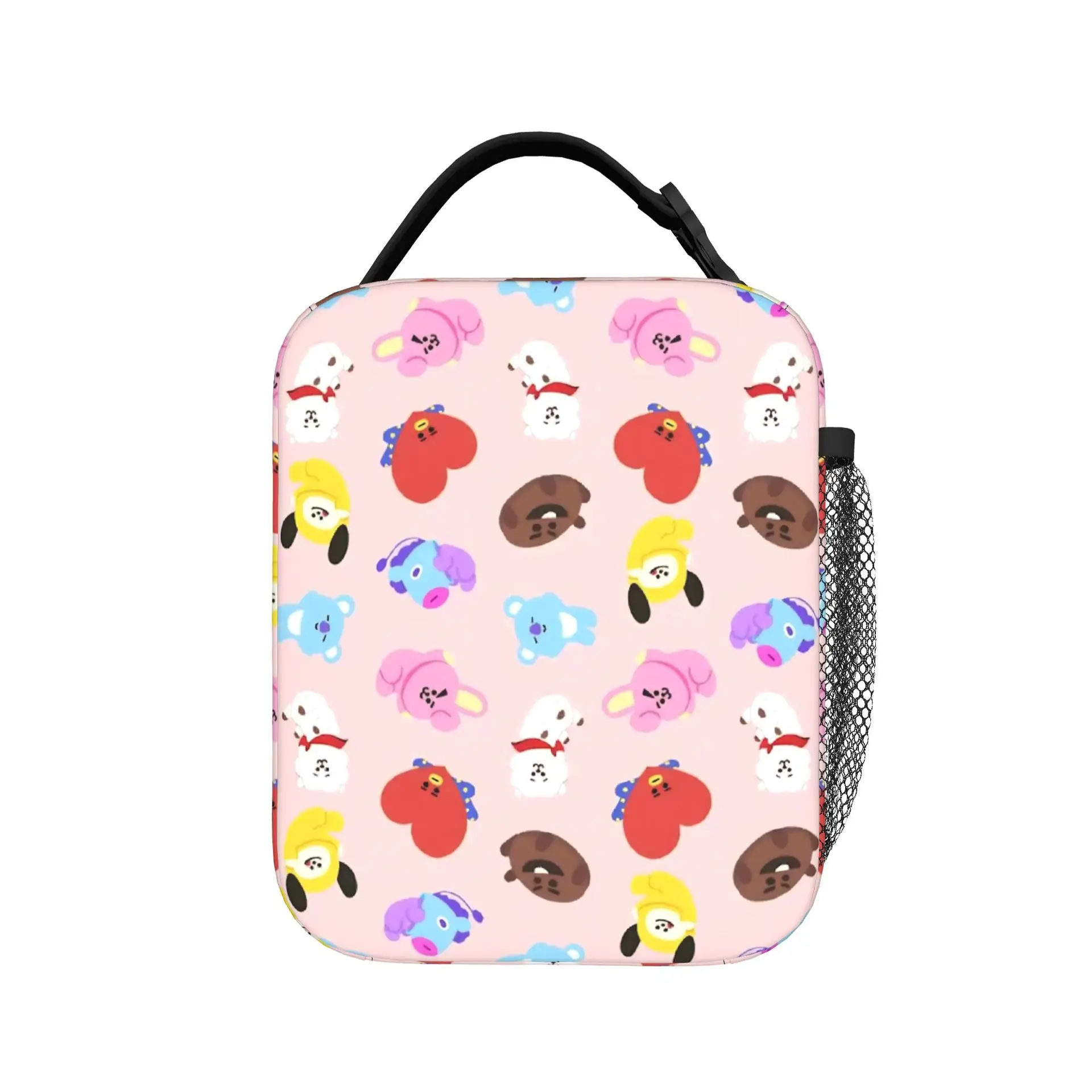 حقيبة غداء معزولة برسومات BT21 - مراجعة Food Storage Bag وسعره