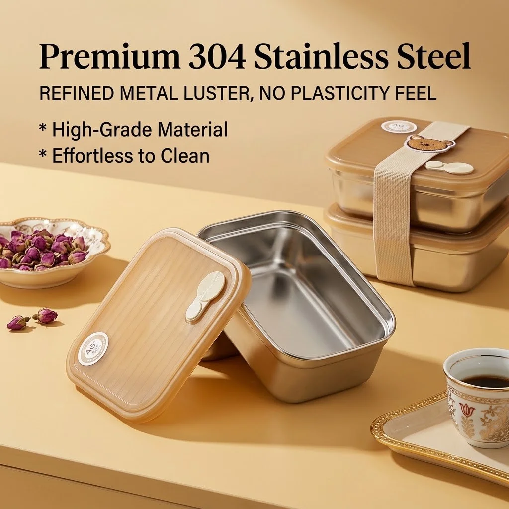 علبة طعام بنتو من الفولاذ المق - مراجعة Food Storage With Dividers وسعره