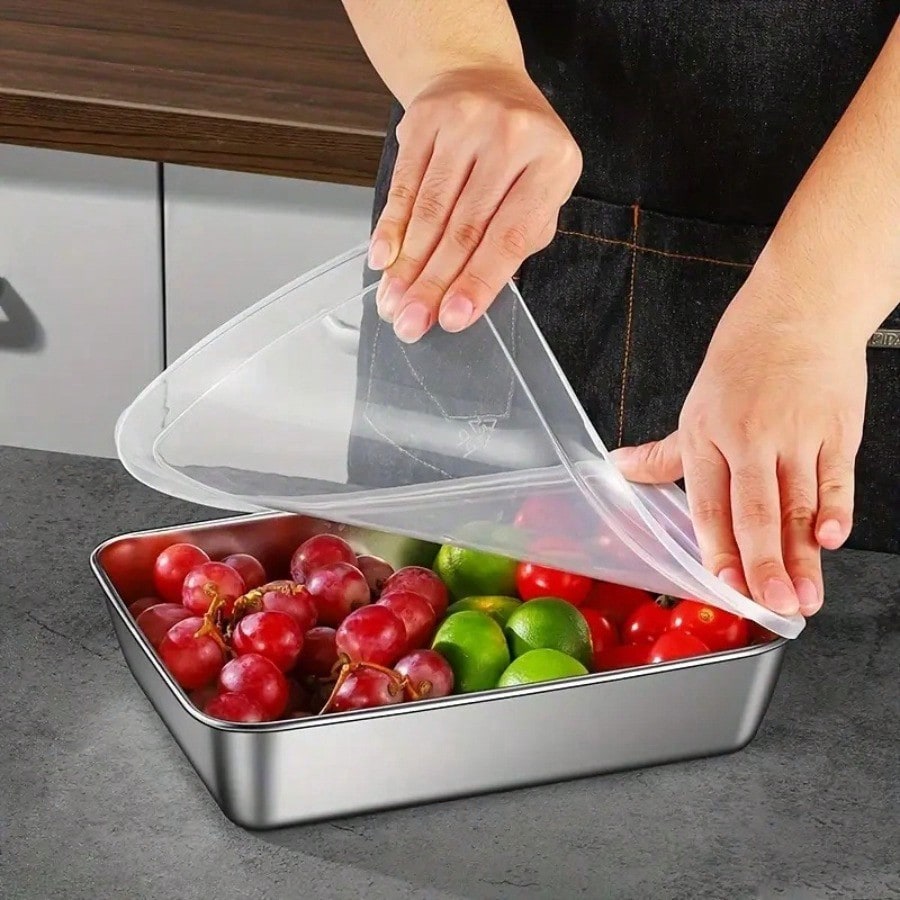 مجموعة من 5 علب تخزين طعام فاخ - مراجعة Food Storage Oven Safe وسعره
